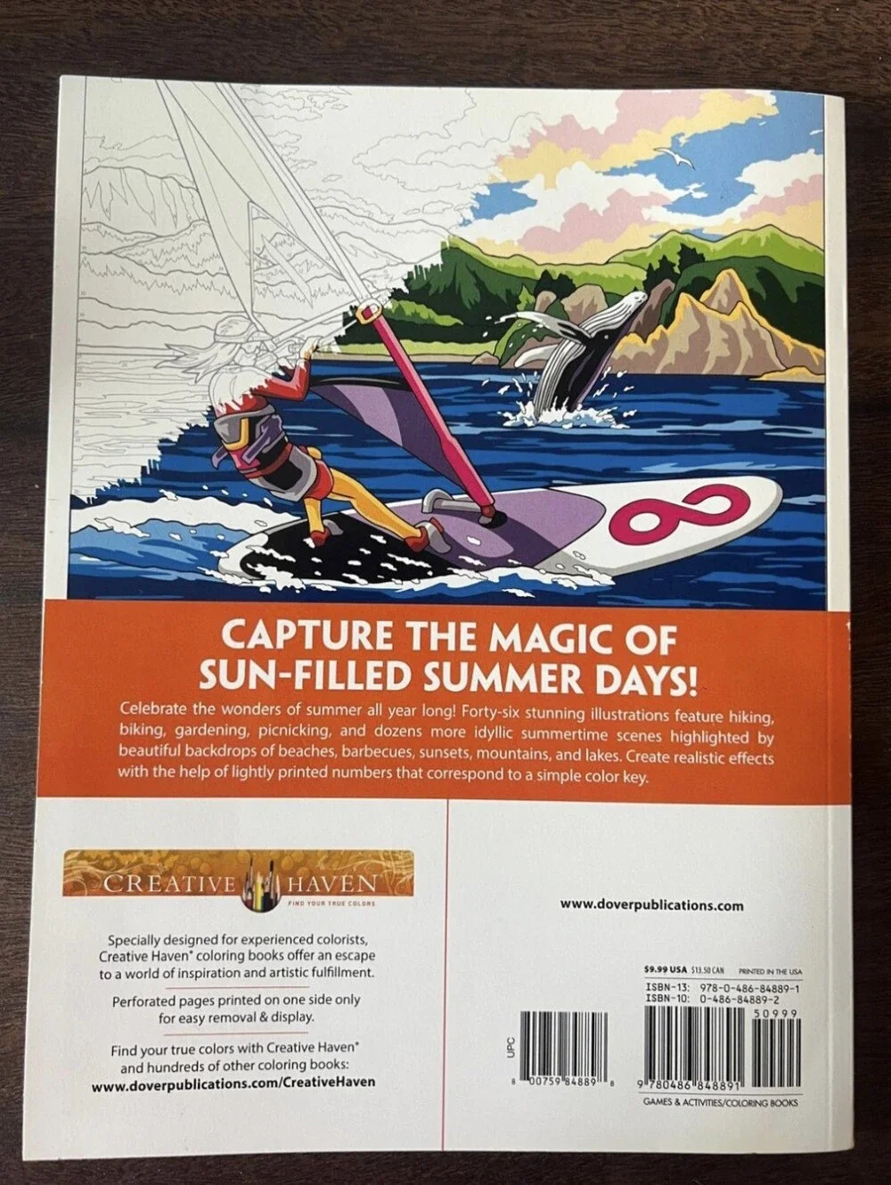 Creative Haven Endless Summer Color by Number by George Toufexis: New.